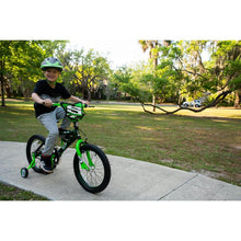 Load image into Gallery viewer, Dynacraft 18" Surge Boys BMX Bike with Custom Paint Effect, Green