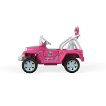 Load image into Gallery viewer, Power Wheels Disney Minnie Mouse Happy Helpers Jeep Wrangler Ride-On