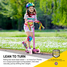 Load image into Gallery viewer, Swagtron K5 3-Wheel Kids Scooter with Light-Up Wheels Height-Adjustable for Boys or Girls Ages 3