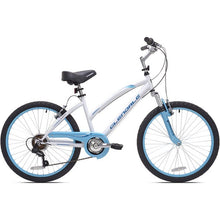 Load image into Gallery viewer, Kent 24" Glendale Girls Bike, White/Blue