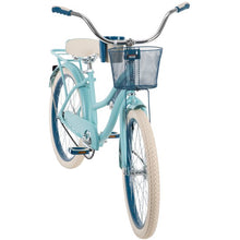 Load image into Gallery viewer, Huffy 24" Girls Nel Lusso Womens Classic Beach Cruiser Bike, Light Blue