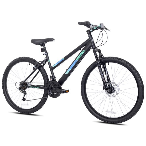Kent 26 In Northpoint Womens Mountain Bike, Black/Blue – BicycleYAAD Kent 26 In Northpoint Womens Mountain Bike, Black/Blue – BicycleYAAD