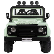 Load image into Gallery viewer, 12V Land Rover Electric Battery-Powered Kids Ride-On Car, Green