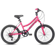 Load image into Gallery viewer, BCA 20" Crossfire 6-Speed Girls Mountain Bike, Pink/Black