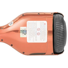 Load image into Gallery viewer, Rose Gold Chrome Hoverboard Wireless Speaker - UL 2272