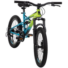 Load image into Gallery viewer, Huffy 20-inch Oxide Boys Mountain Bike for Kids , Lime / Blue