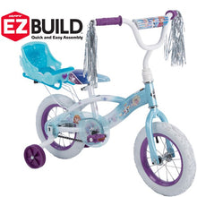 Load image into Gallery viewer, Disney Frozen 12" Girls Bike with Doll Carrier by Huffy