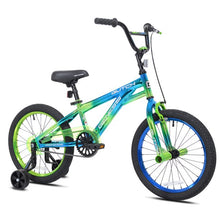 Load image into Gallery viewer, Genesis 18" Glitch Boys BMX Bike, Blue/Green