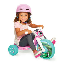 Load image into Gallery viewer, Disney Jr Minnie Mouse 10 Inch Fly Wheels Junior Trike in Pink and Green with Sounds