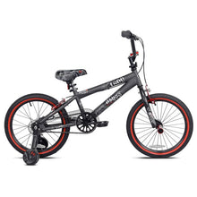 Load image into Gallery viewer, Kent 18" Abyss Boys Freestyle BMX Bike, Charcoal Gray