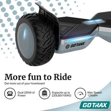 Load image into Gallery viewer, GOTRAX SRX PRO 85" Bluetooth Hoverboard - UL 2272 Certified Off Road Hover Board