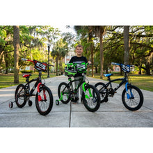 Load image into Gallery viewer, Dynacraft 18" Surge Boys BMX Bike with Custom Paint Effect, Green