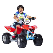 Load image into Gallery viewer, 12 Volt Ryans World ATV - Features authentic sticker sheet to personalize your ride