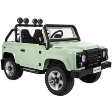 Load image into Gallery viewer, 12V Land Rover Electric Battery-Powered Kids Ride-On Car, Green