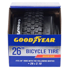 Load image into Gallery viewer, Goodyear Tires 26" x 21" Folding Mountain Bike Tire, Black