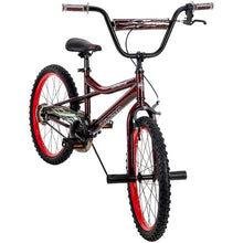 Load image into Gallery viewer, Huffy Kyro 20" BMX-Style Boys Bike for Kids, Red / Black Crackle