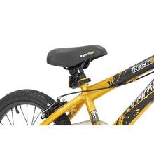 Load image into Gallery viewer, Kent 18" Rampage Boys Bike, Gold/Black