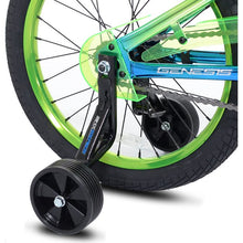 Load image into Gallery viewer, Genesis 18" Glitch Boys BMX Bike, Blue/Green