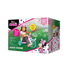 Load image into Gallery viewer, Disney Jr Minnie Mouse 10 Inch Fly Wheels Junior Trike in Pink and Green with Sounds