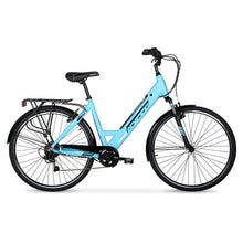 Load image into Gallery viewer, Hyper E-Ride Electric Bike, 36 Volt Battery, 700C Wheels, Blue