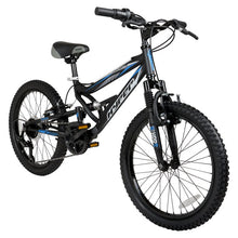 Load image into Gallery viewer, Hyper 20" Shocker Kids Mountain Bike, Black