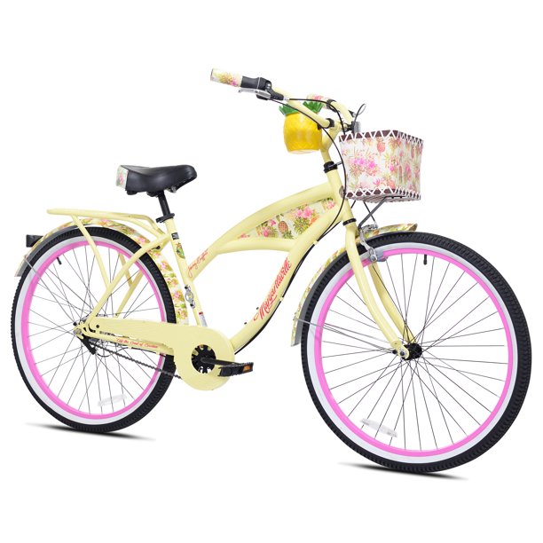 Kent 26 Yellow Womens Cruiser Bike Kent 26″ Bayside Women's
