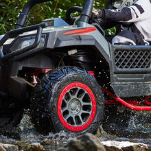 Load image into Gallery viewer, Huffy Torex New 24V UTV Kids 4x4 Side-By-Side Electric 4-wheeler Quad