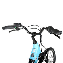Load image into Gallery viewer, Hyper Bicycles Commuter Bike, 700c Wheels Adult City Ebike, 36 volt, 20 Mile Range, Pedal Assist, Blue