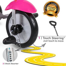 Load image into Gallery viewer, smarTrike Sky, 4-in-1 Tricycle for Toddlers 15-36 Months - Pink