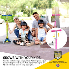 Load image into Gallery viewer, Swagtron K5 3-Wheel Kids Scooter with Light-Up Wheels Height-Adjustable for Boys or Girls Ages 3