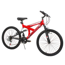 Load image into Gallery viewer, Dynacraft 24" Gauntlet Mountain Bike, Red