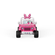Load image into Gallery viewer, Power Wheels Disney Minnie Mouse Happy Helpers Jeep Wrangler Ride-On

