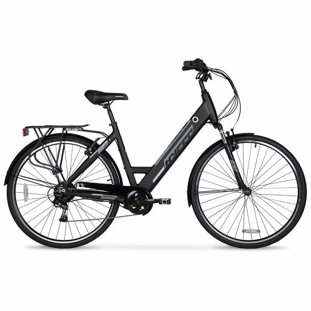 Hyper E-Ride Electric Bike, 36 Volt Battery, 700C Wheels, Black –  BicycleYAAD