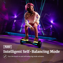 Load image into Gallery viewer, Fluxx FX3 Hoverboard - Self Balancing Scooter 65&quot; w/ LED Lights - UL2272 Certified - 252V 26Ah Big Capacity Lithium-Ion Battery up to 31miles, Dual 200W Motor up to 62Mph - Black
