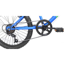 Load image into Gallery viewer, BCA 20&quot; Crossfire 6-Speed Boys Mountain Bike, Blue/Green
