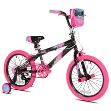 Load image into Gallery viewer, Kent 18&quot; Sparkles Girls Bike, Black/Pink
