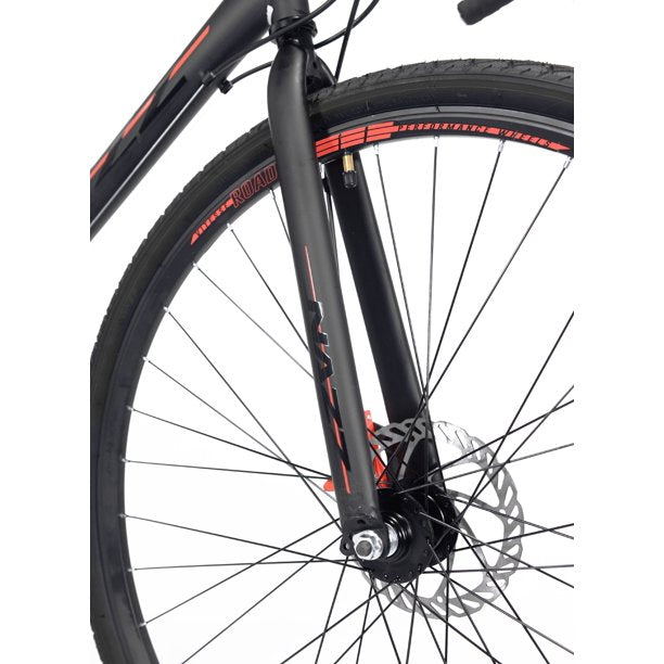 Kent 700c Nazz Mens Gravel Road Bike, Black