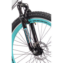 Load image into Gallery viewer, Kent Bicycles 26 In KZR Mountain Womens Bike, White/Teal
