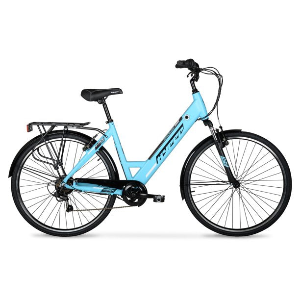 Hyper E-Ride Electric Bike, 36 Volt Battery, 700C Wheels, Blue – BicycleYAAD
