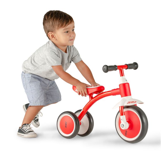 Radio Flyer 12 Classic Unisex Bicycle with Training Wheels, Red 