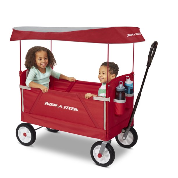 Red wagon sales canopy