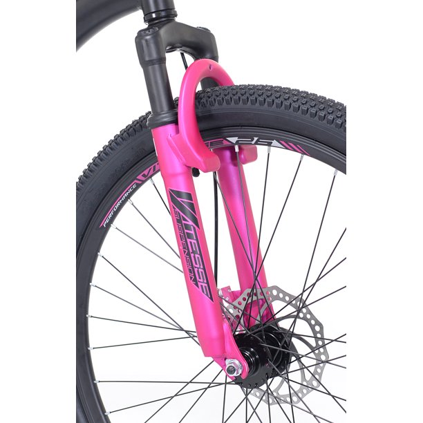genesis damen mountainbike Kent Genesis 26" Maeve Womens Mountain Bike, Black/Pink – BicycleYAAD
