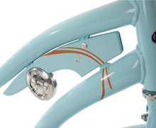 Load image into Gallery viewer, Huffy, Nel Lusso Classic Cruiser Bike with Perfect Fit Frame, Women&#39;s, Blue, 26&quot;
